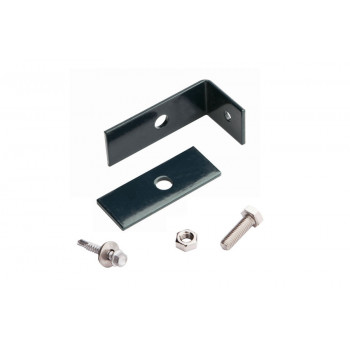 Doppelstabmattenzaun komplett Anthrazit RAL 7016